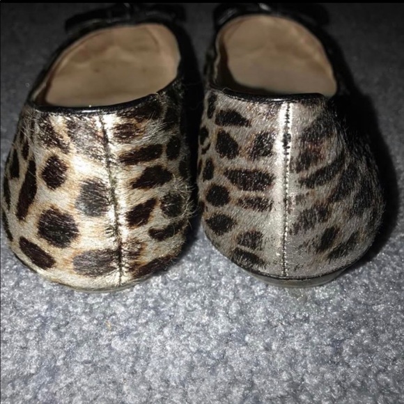 Pony Hair Leopard Print Flats - Picture 5 of 8